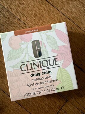 Clinique Daily Calm Makeup Balm Foundation Shade Medium Deep